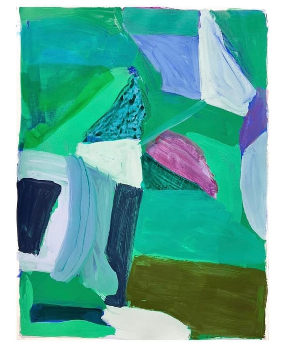 Sarah Boyts Yoder Green Sectional, 2022