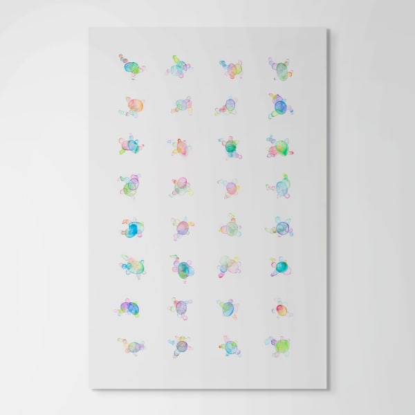 Fiona Ross Dislocation of a More Complete Pattern #43, 2017