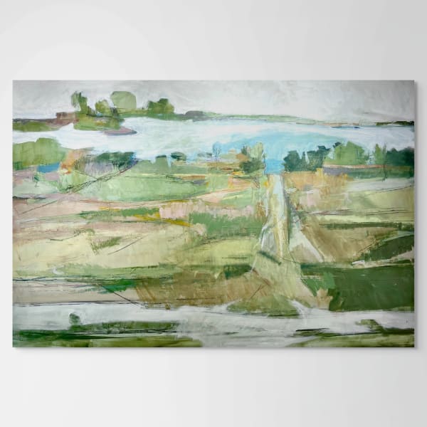 Cate West Zahl Georgica Pond in Fall, 2025