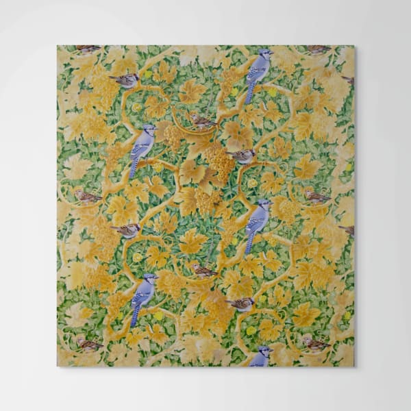 Alain Vaes, Bluejays and Grapes, 2011