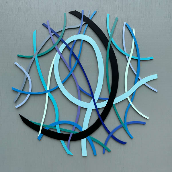 Steve Bickley Blue Swann, 2024