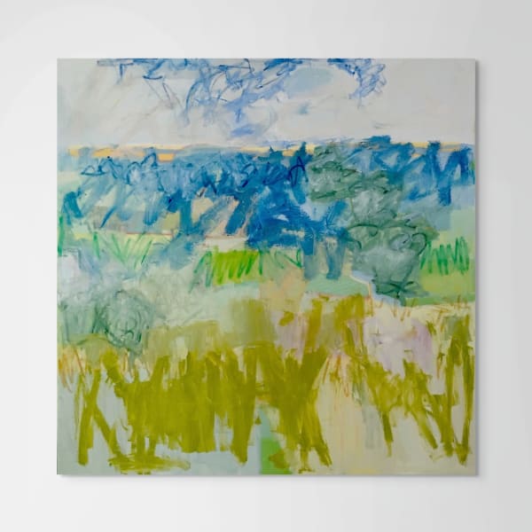 Karen Blair, Looking Across the Blue Ridge, 2016