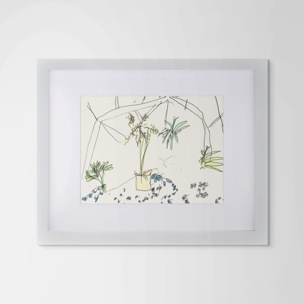 Emilie Louise Gossiaux, Greenhouse Flowers, 2023