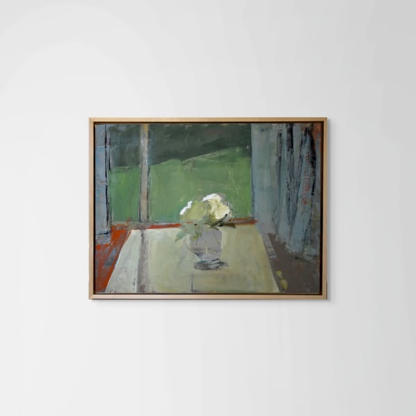 Cate West Zahl Flowers by Window, 2025