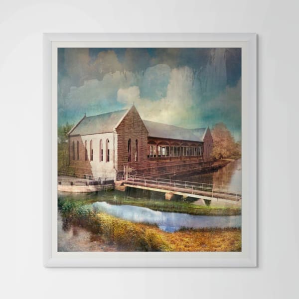 David Douglas, Invented Landscape at Kanawha Canal Pumphouse, 2025