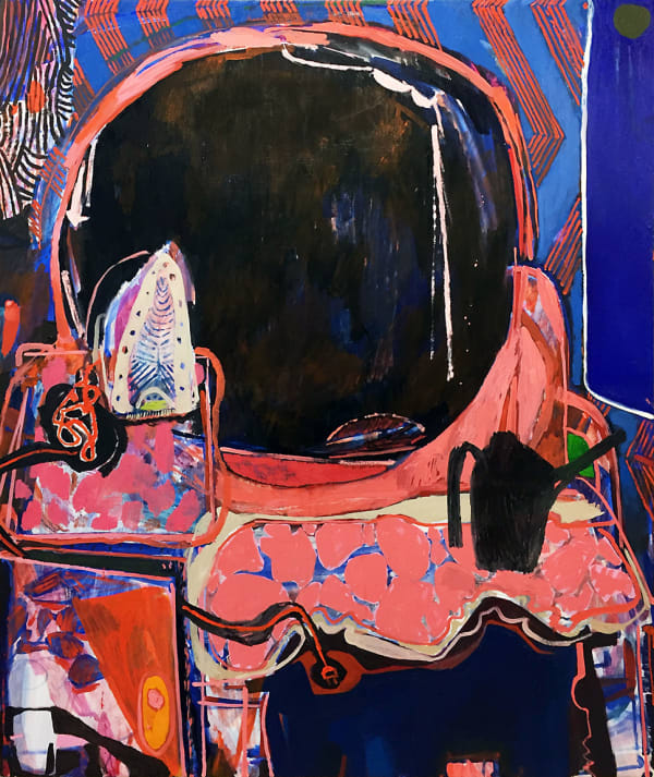 Ryan Syrell New Moon Mirror, 2019