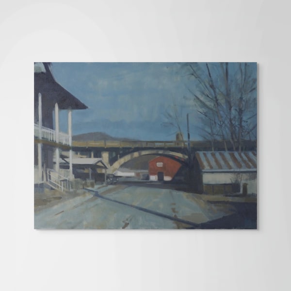 Frank Hobbs, River Town I, 2023