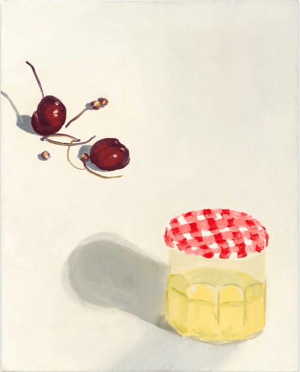 Nancy Murphy Spicer Jar with Green Tea and Cherries, 2019