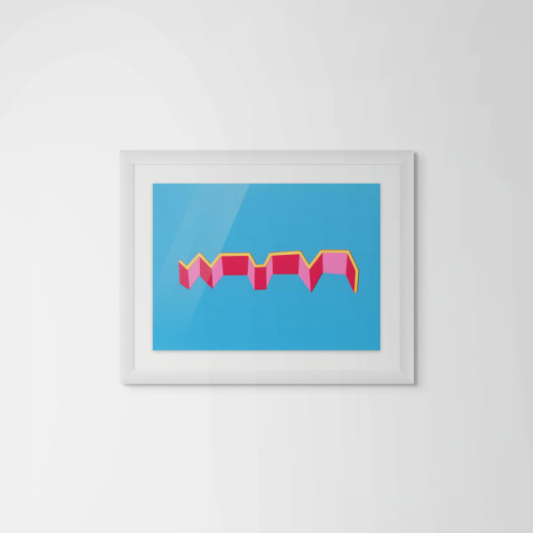 V M Fisk Papercut Study #5, 2022