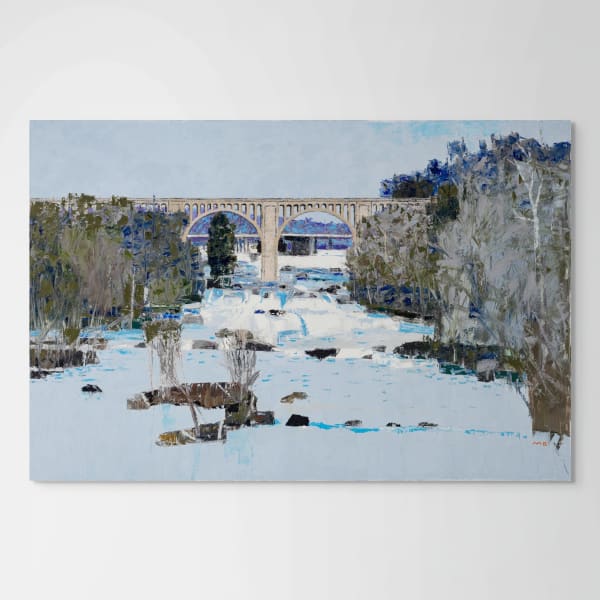 Mac Ball Mask, ACL Bridge, James River, Richmond, 2024