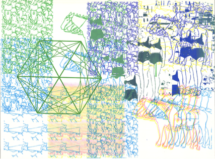 Charlotte Rodenberg Glitch Gather #101, 2018