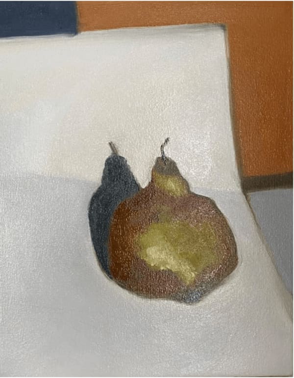 Nancy Murphy Spicer Pear on Paper, 2020