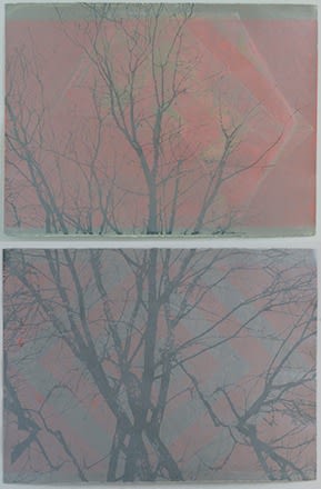 Annie Albagli Ode to Netzarim (Diptych), 2011
