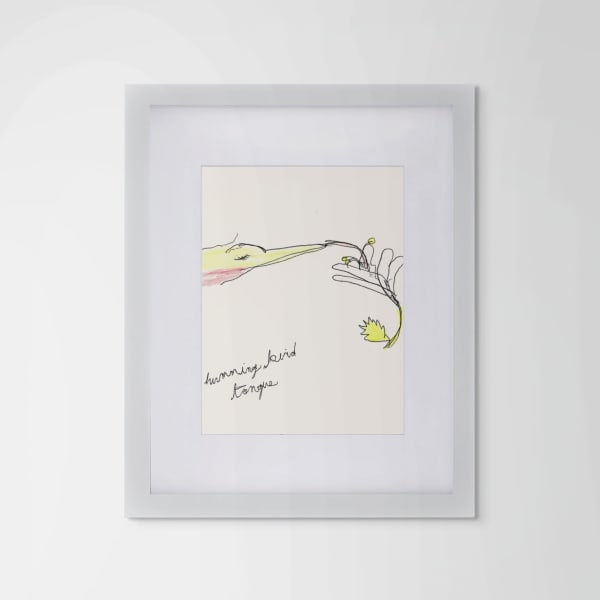 Emilie Louise Gossiaux, Hummingbird Tongue, 2023