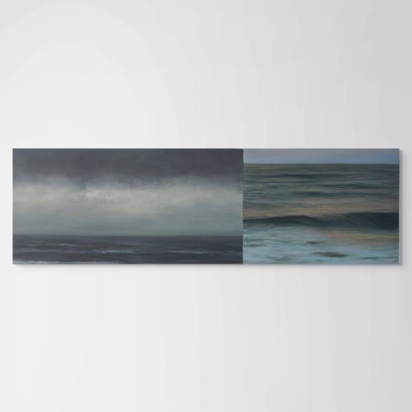 Robin Braun, Storm and Calm Diptych, 2018