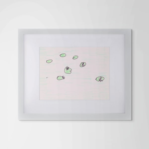 Emilie Louise Gossiaux, Lily Pads In Water, 2023