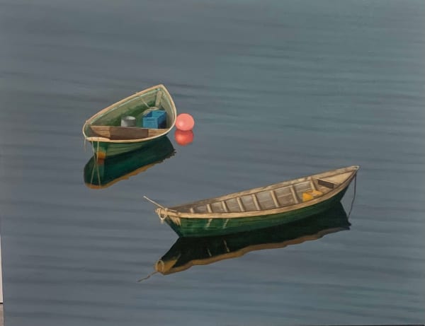 B Millner Two Skiffs, 2012