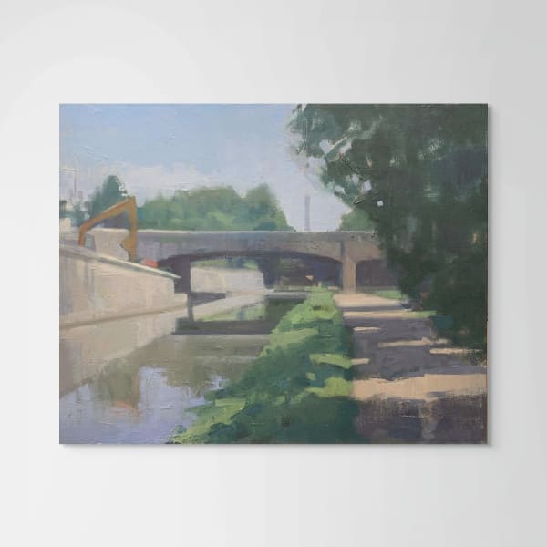 Frank Hobbs, C&O Canal, Washington, DC II, 2024
