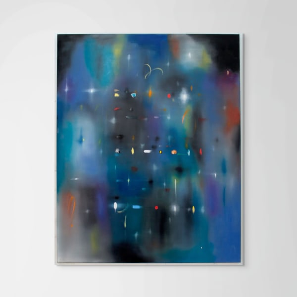 Curtis Ripley, A Poem About Night, 2022