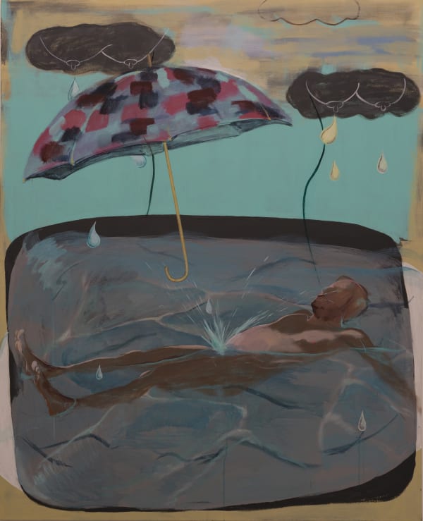 何海昱 He Haiyu, Enjoy the Rain, 2021