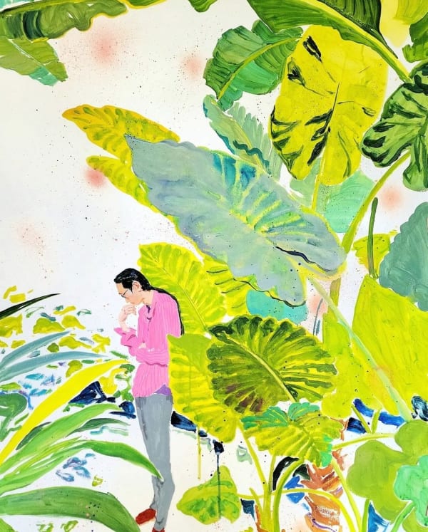 林文捷 Lin Wenjie, 粉衬衫 Pink Shirt, 2022