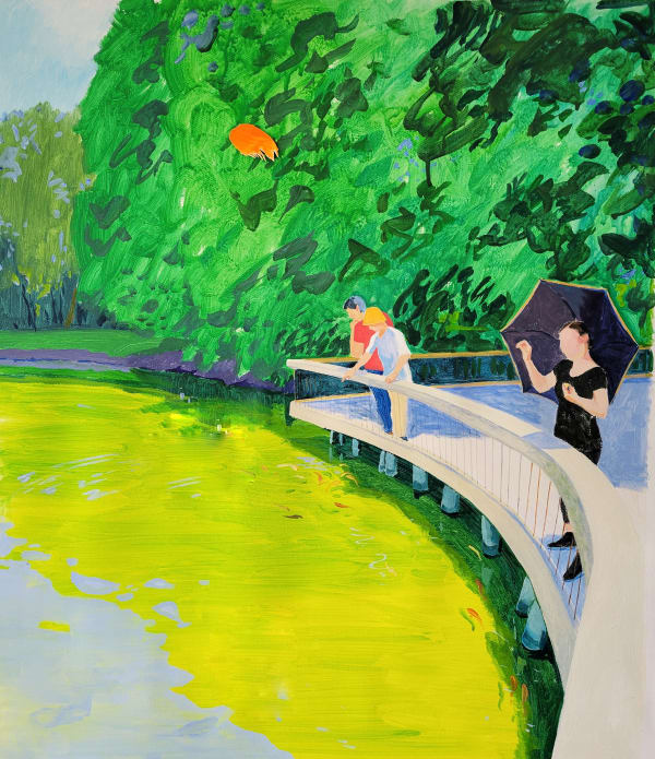 林文捷 Lin Wenjie, 人工湖 Artificial Lake, 2024