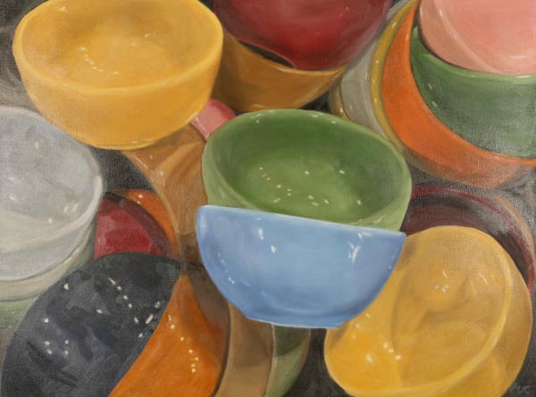 Eve Plumb, "Fishs Eddy Bowls Blue Jewel", 2016