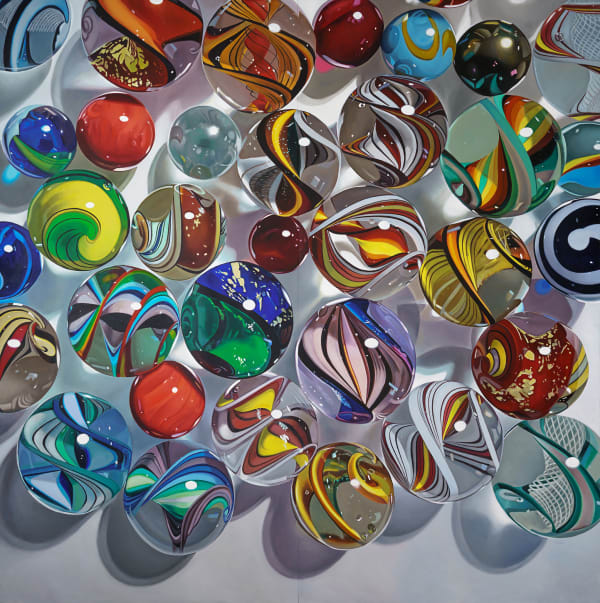 John Schieffer, "Glass Giants", 2024