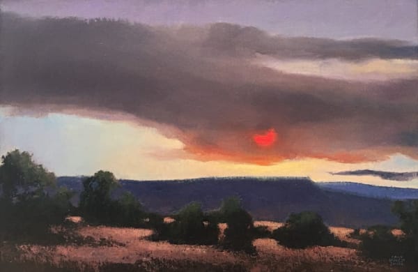 Gary Ernest Smith, "Desert Sundown", 2019