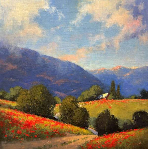 Romona Youngquist, "View of Ribbon Ridge", 2024