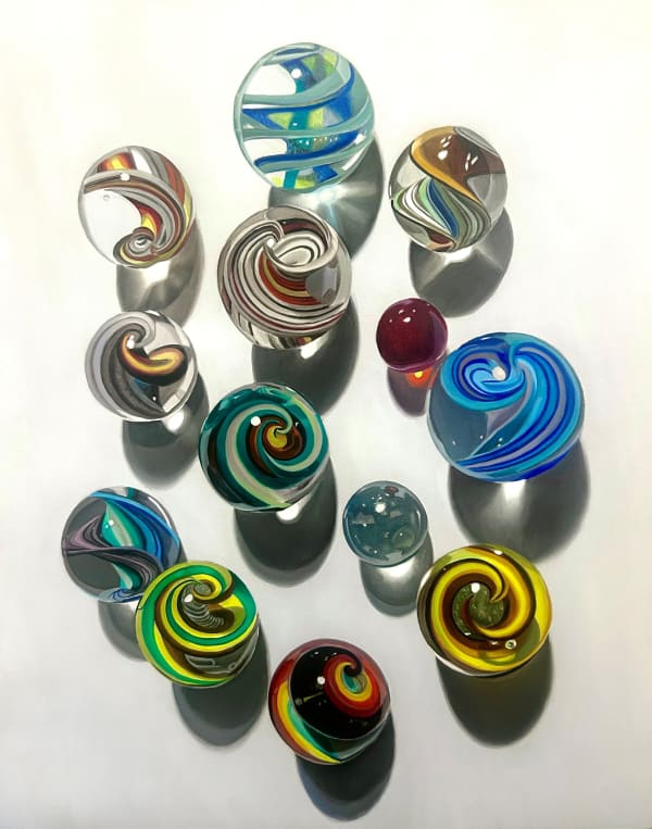 John Schieffer "The Spaces Between", 2024