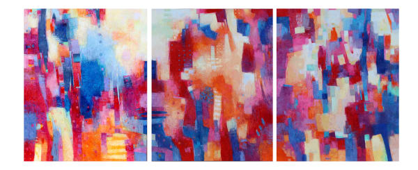 Max Hammond "Interruption Triptych", 2024