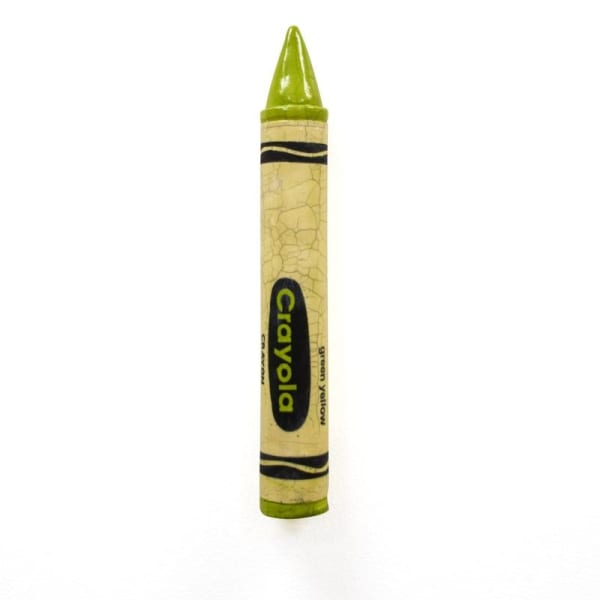 Karen Shapiro, "Crayola Crayon: Green Yellow", 2025