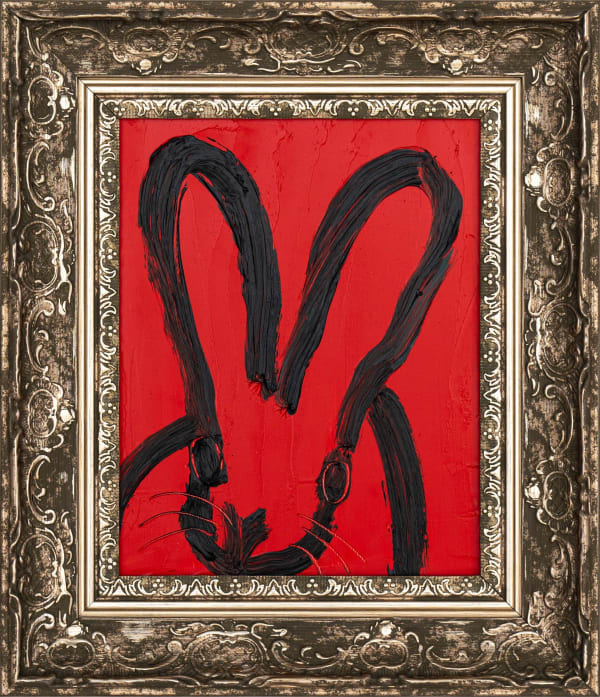 Hunt Slonem "Red Lite", 2025