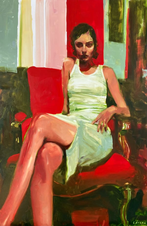 Michael Carson "Red Chair", 2025