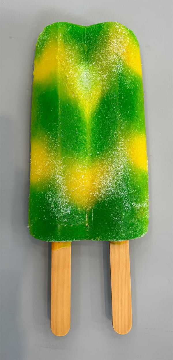 Peter Anton "Lemon-Lime Ice Bar", 2024