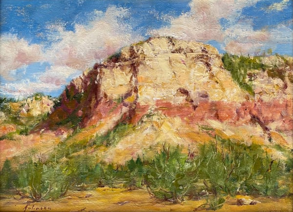 Robert Johnson, "Ghost Ranch Afternoon", 2025