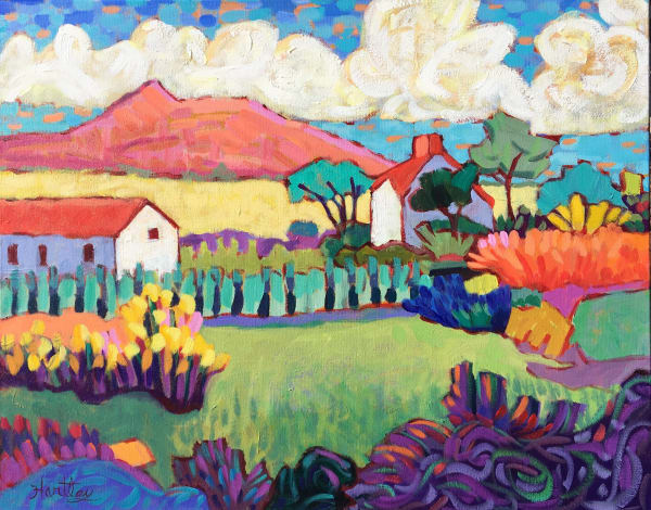 Claudia Hartley, "French Farm", 2018