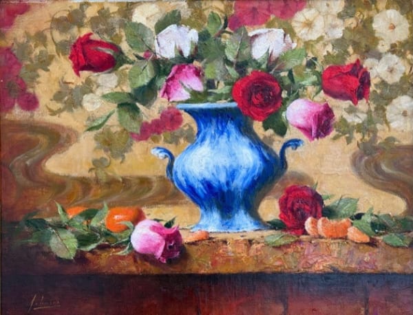 Robert Johnson, "Roses & Tangerines", 2025