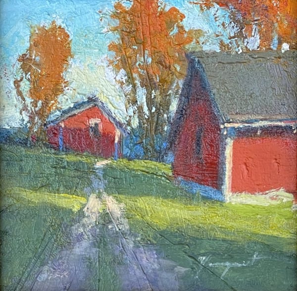 Romona Youngquist, "Sunnycrest Barns", 2022