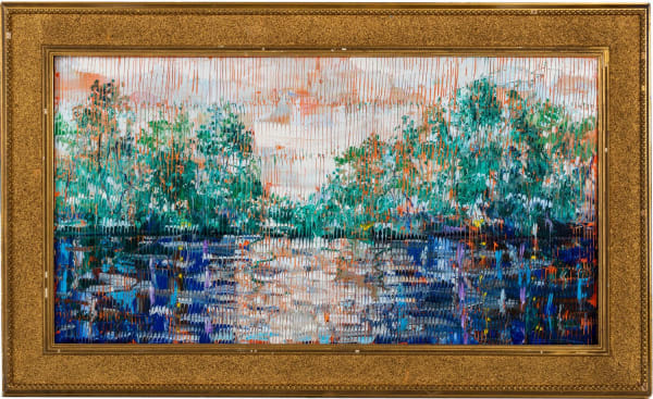 Hunt Slonem "Bayou Teche St. Marys", 2021