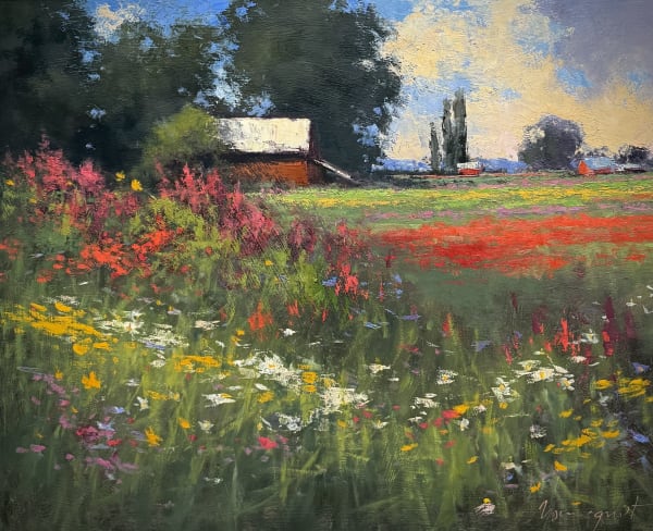 Romona Youngquist, "Wildflowers of July", 2025