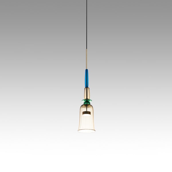 Giopato & Coombes, Flauti Pendant 10 Amber