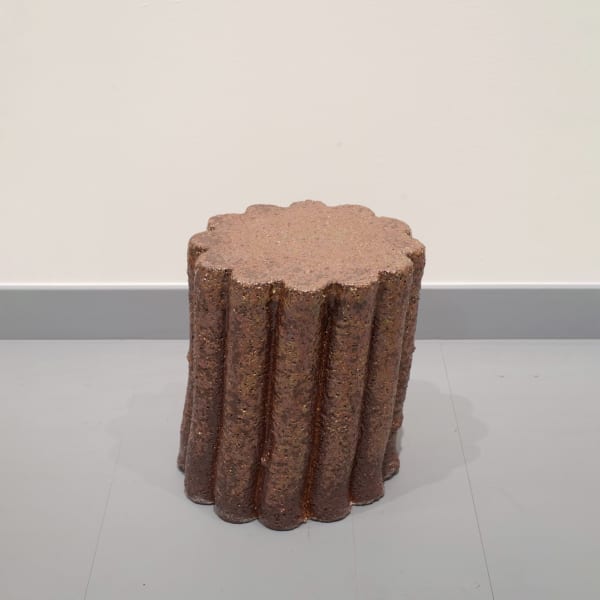 Milan Pekar, Pillar Stool - Brown