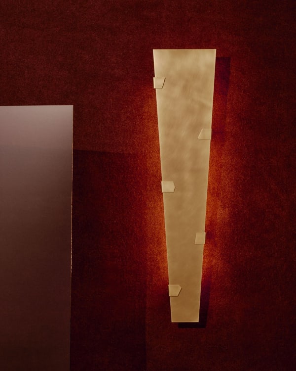 Volker Haug Studio, Brace Brass Lamp
