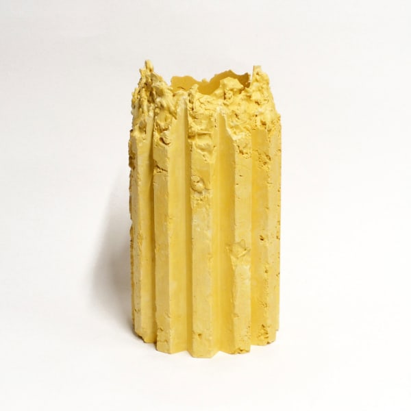 Lenny Stöpp, Cornice Vessel - Sturdy, Yellow 12X