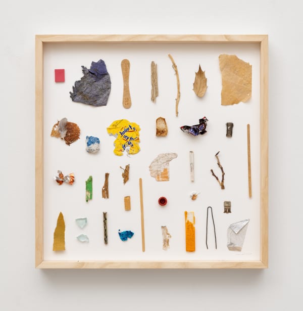 herman de vries, from the streets of amsterdam, 2015