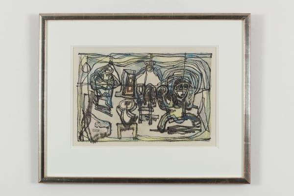 Jan Schoonhoven, De familie, 1951