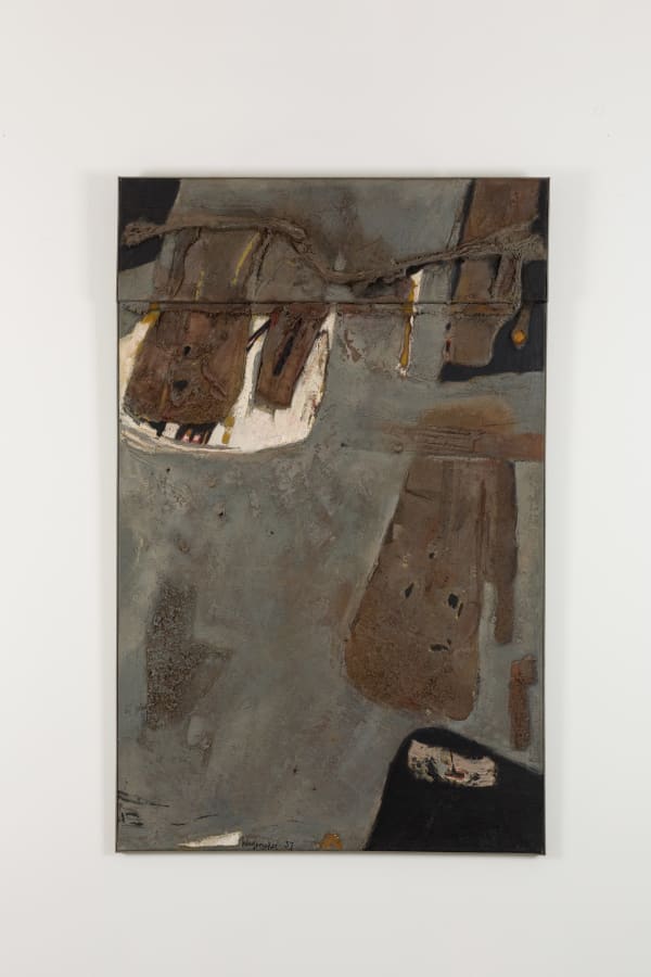 Jaap Wagemaker, Peinture grise, 1957