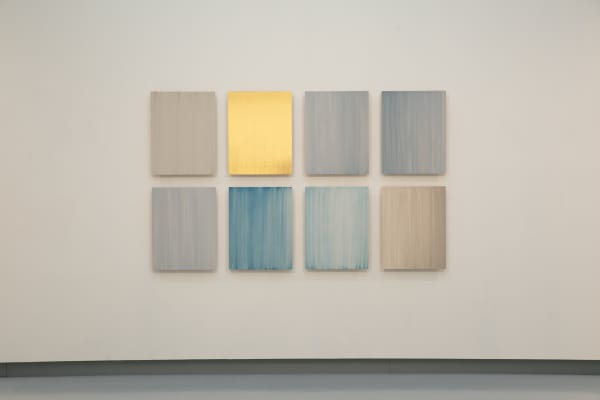 Charlotte Caspers, polyptich ultramarine | citramarine, 2024